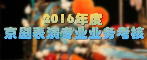 插骚免费视频国家京剧院2016年度京剧表演专业业务考...